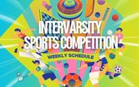 Intervarsity Sports Competition Schedule on 4 JAN 2026