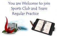 Sports Club and Team Regular Practice Schedule (by Venues)